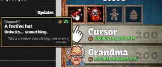 Illustration for article titled Drop Everything: Cookie Clicker Just Got A Christmas Update.